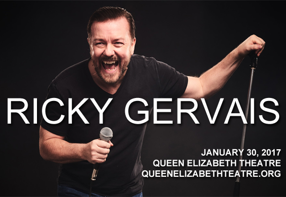 Ricky Gervais at Queen Elizabeth Theatre